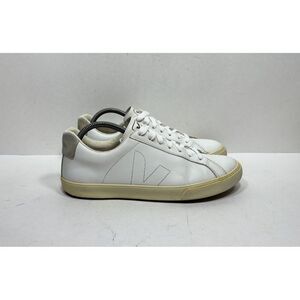 Veja Esplar Womens Size 9 White Leather Low Top Athletic Sneakers Shoes